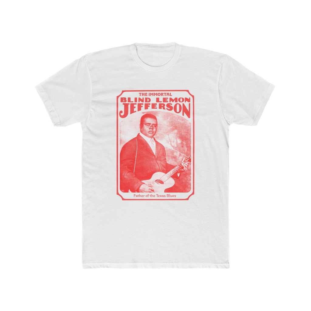 Blind Lemon Jefferson - Men's Cotton Crew Tee