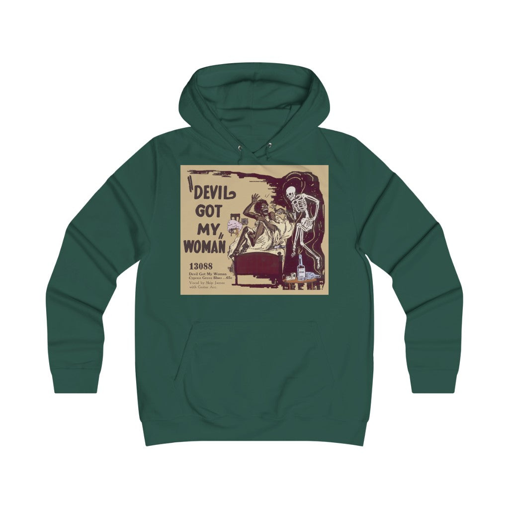 Skip James - Girlie College Hoodie