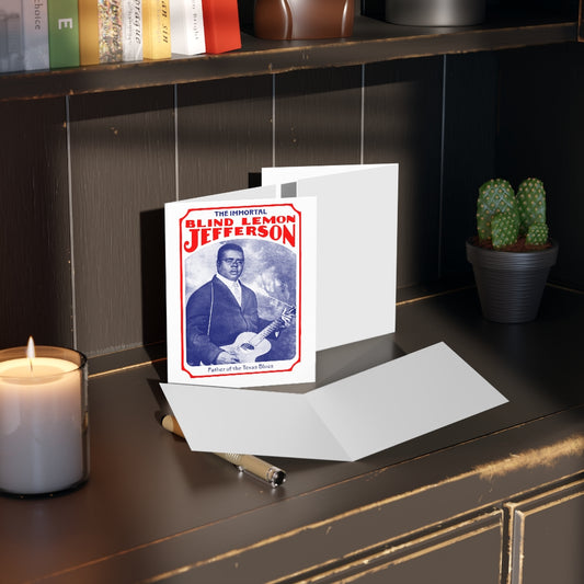 Blind Lemon Jefferson - Greeting cards (8, 16, and 24 pcs)