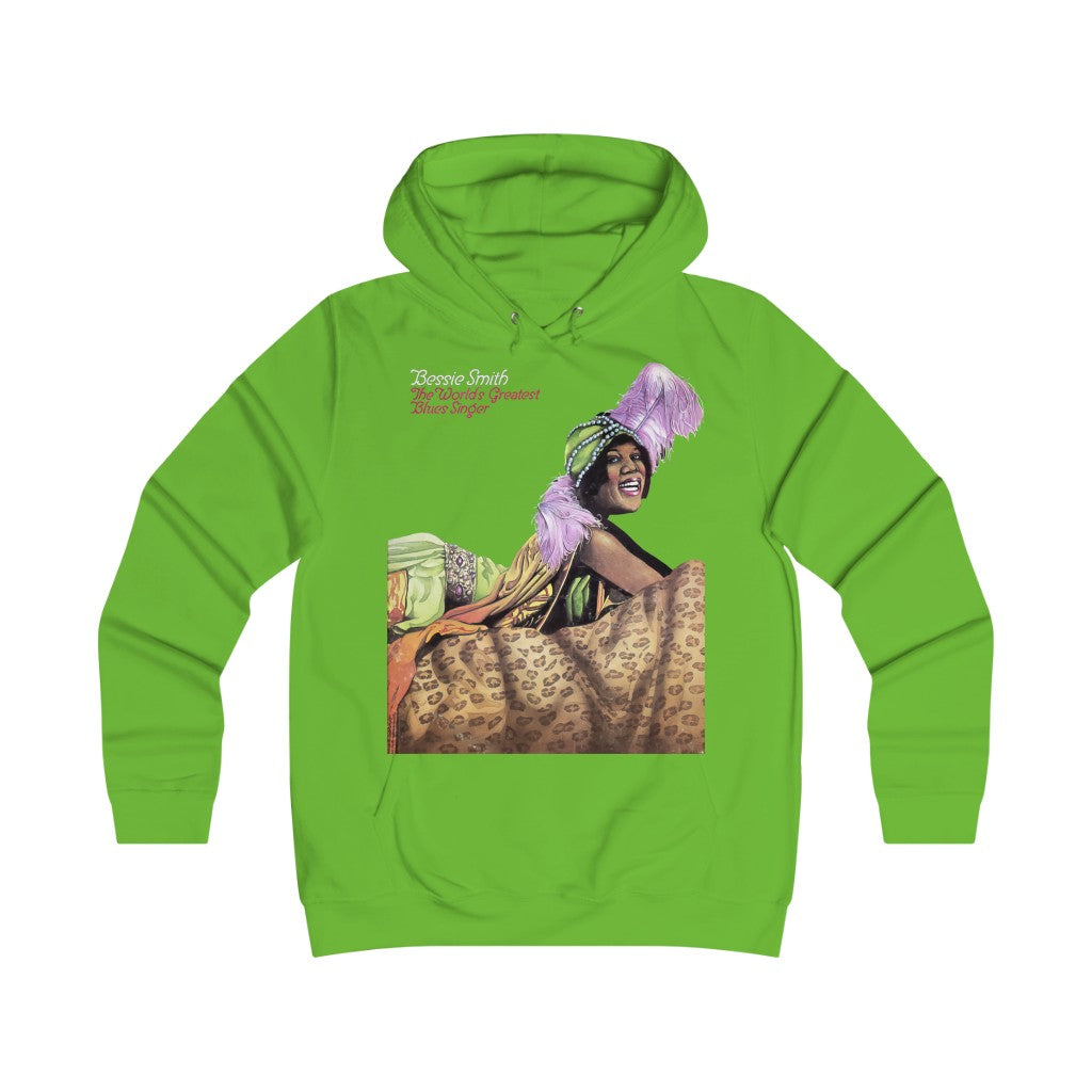 Bessie Smith - Girlie College Hoodie