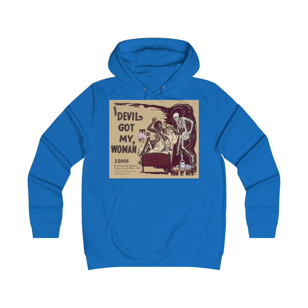 Skip James - Girlie College Hoodie