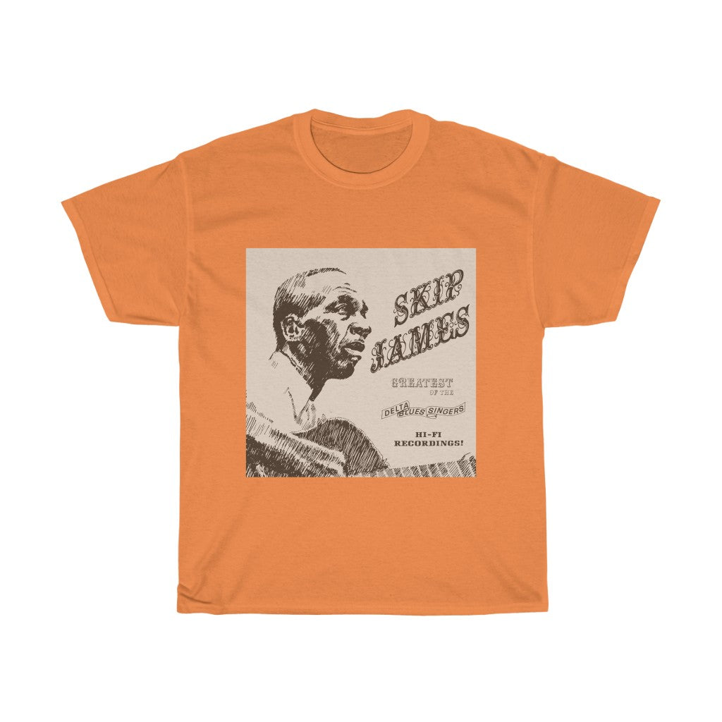 Skip James - Unisex Heavy Cotton Tee