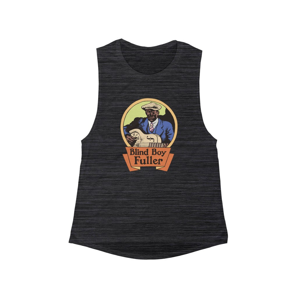 Blind Boy Fuller - Women's Flowy Scoop Muscle Tank