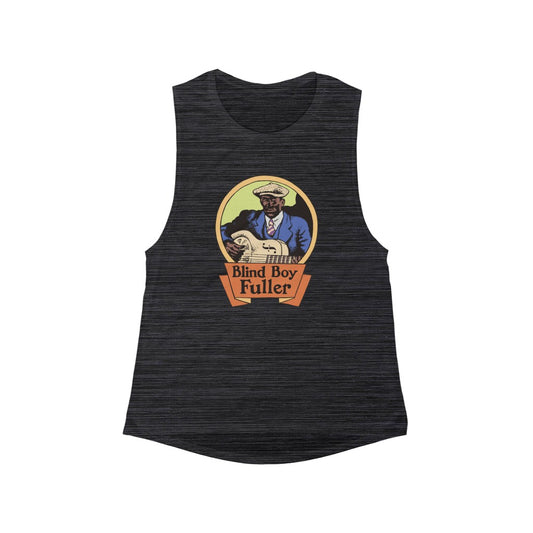 Blind Boy Fuller - Women's Flowy Scoop Muscle Tank