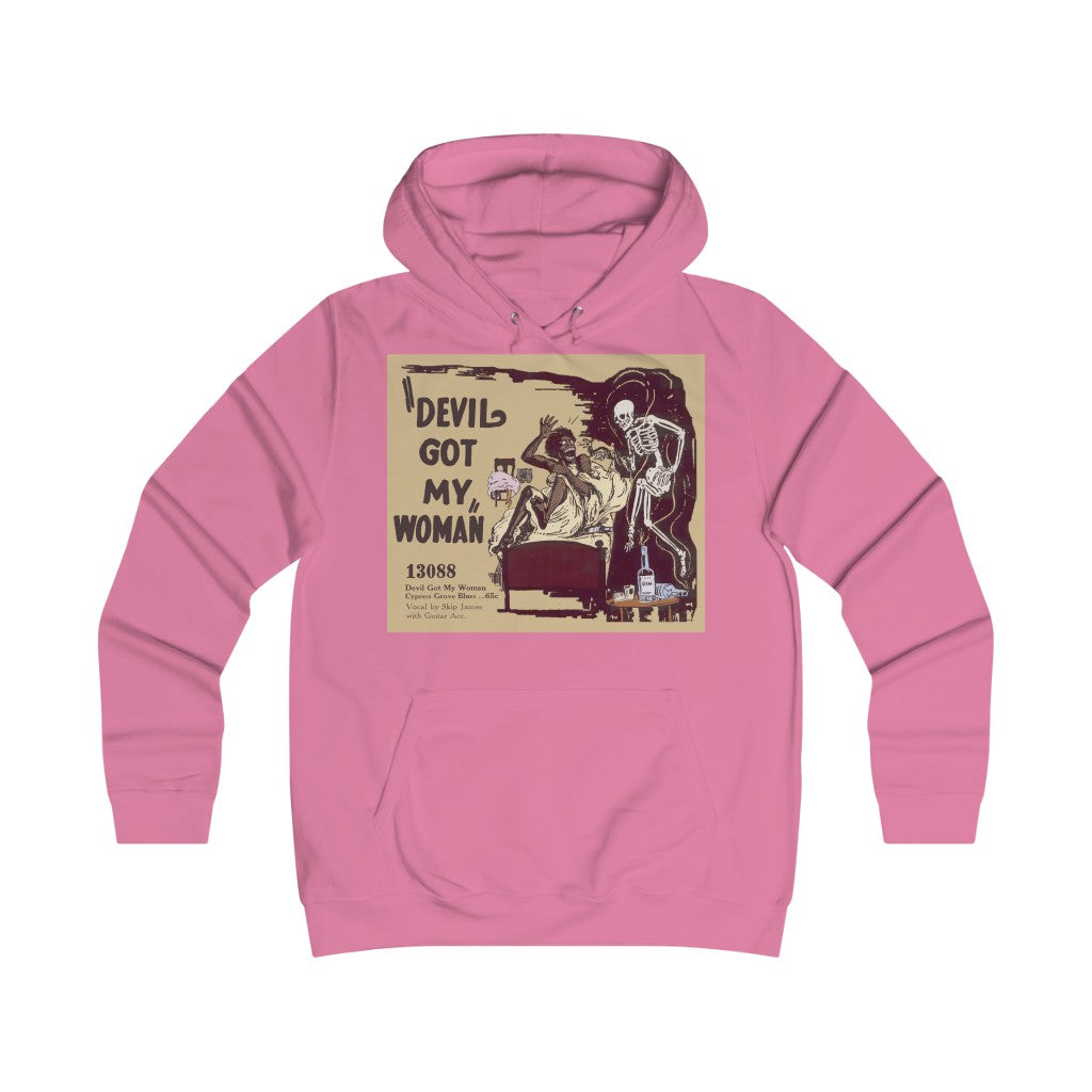 Skip James - Girlie College Hoodie