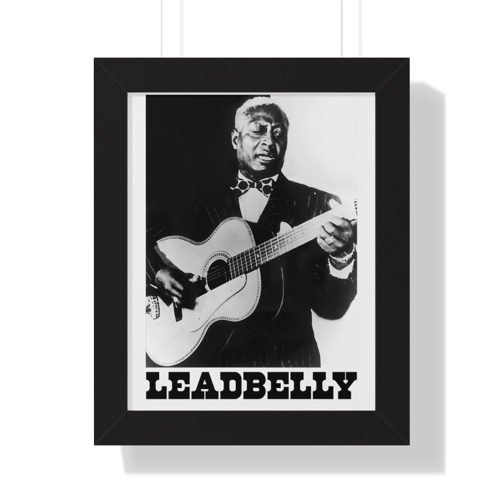 Leadbelly - Framed Vertical Poster