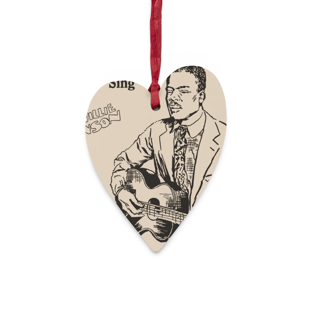 Blind Willie Johnson - Wooden Ornaments