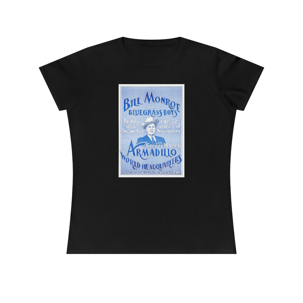 Bill Monroe - Ladies' Premium Cotton T-Shirt