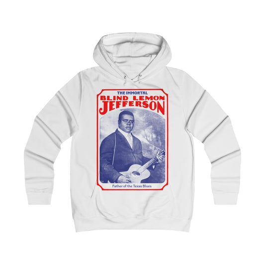 Blind Lemon Jefferson - Girlie College Hoodie