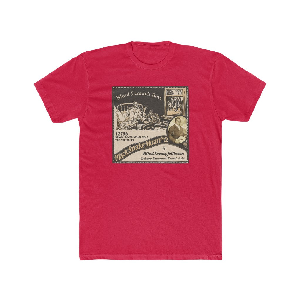 Blind Lemon Jefferson - Men's Cotton Crew Tee