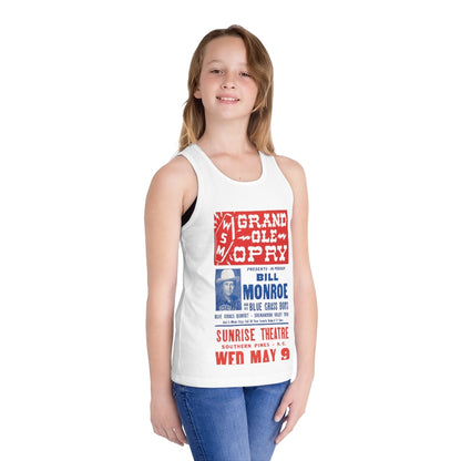 Bill Monroe - Kid's Jersey Tank Top