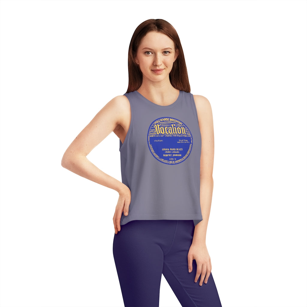 Robert Johnson - Women's Dancer Cropped Tank Top