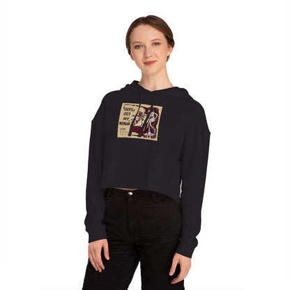 Skip James - Women's Cropped Hooded Sweatshirt