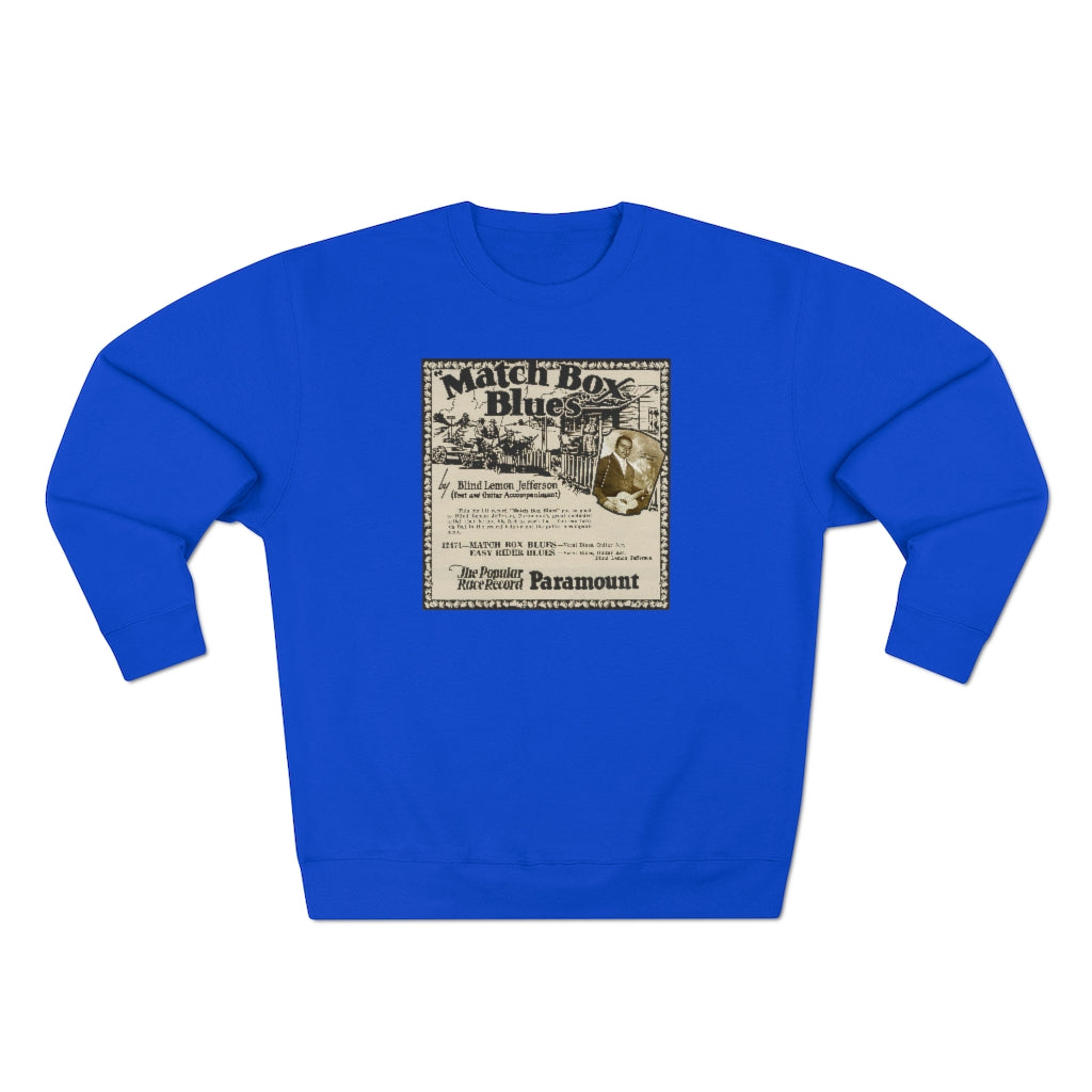 Blind Lemon Jefferson - Unisex Premium Crewneck Sweatshirt