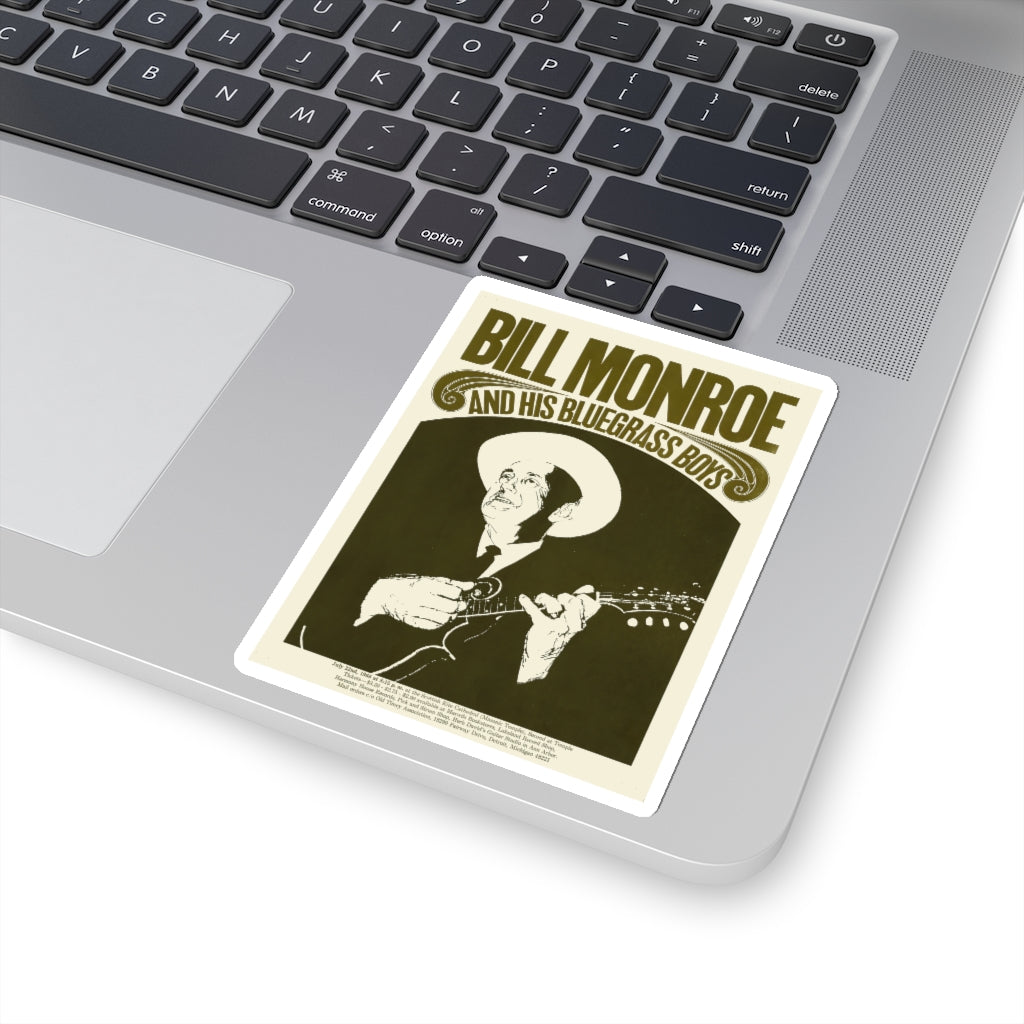 Bill Monroe - Kiss-Cut Stickers