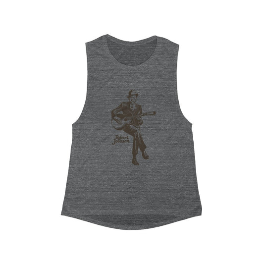 Robert Johnson - Women's Flowy Scoop Muscle Tank