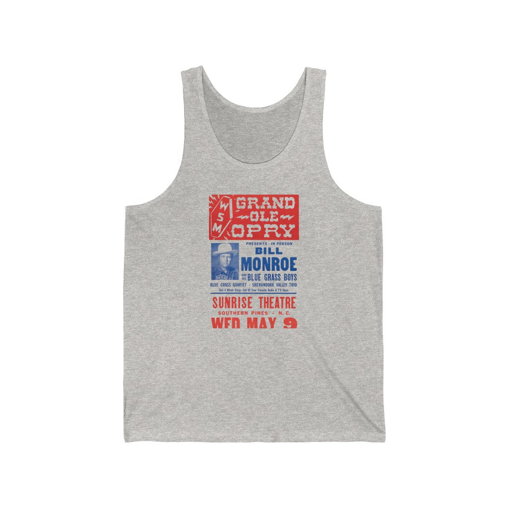 Bill Monroe - Unisex Jersey Tank