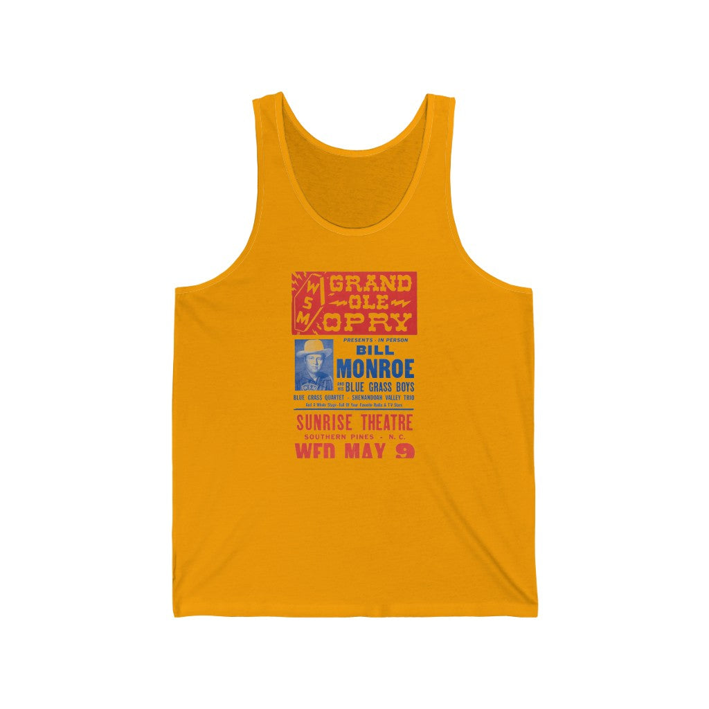 Bill Monroe - Unisex Jersey Tank