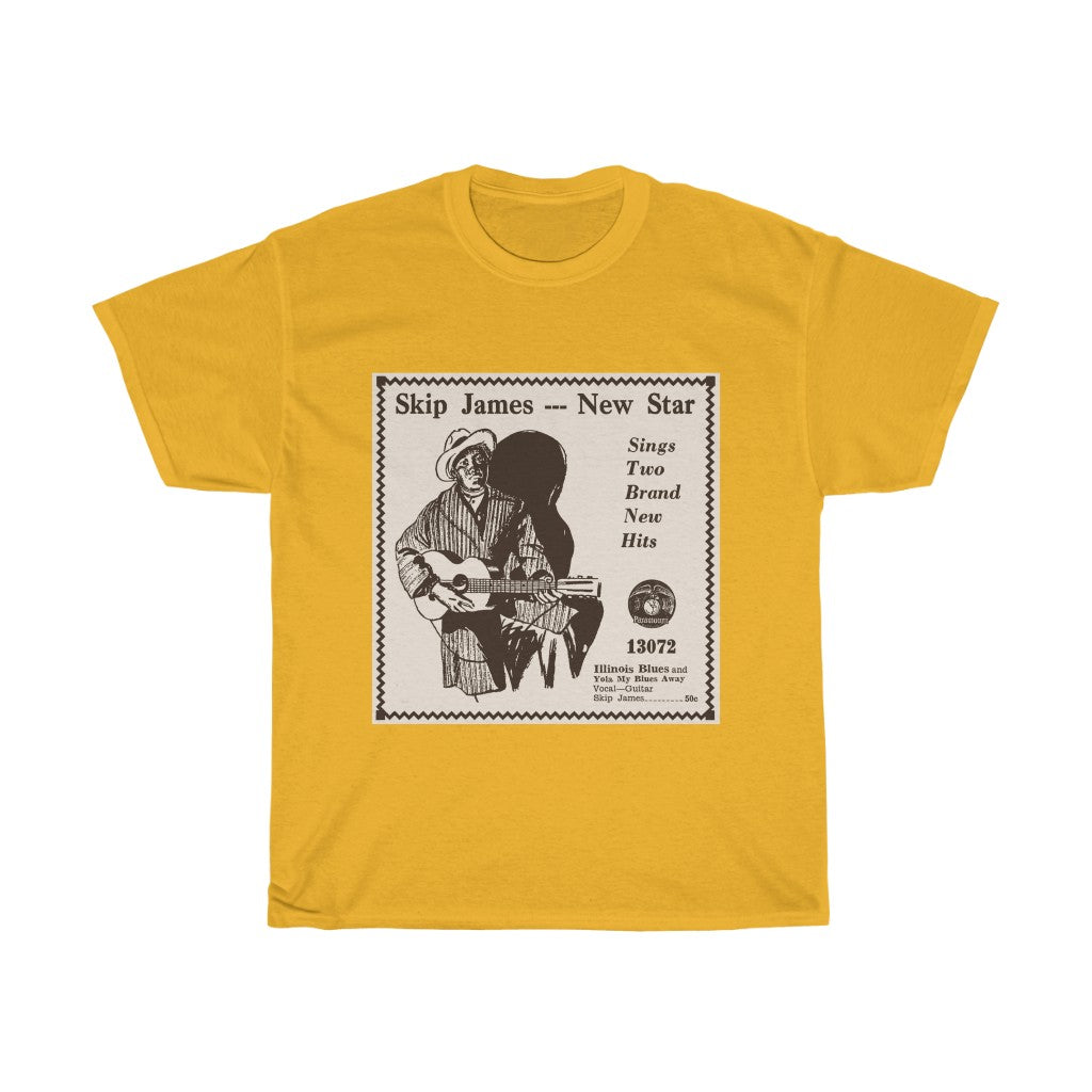 Skip James - Unisex Heavy Cotton Tee