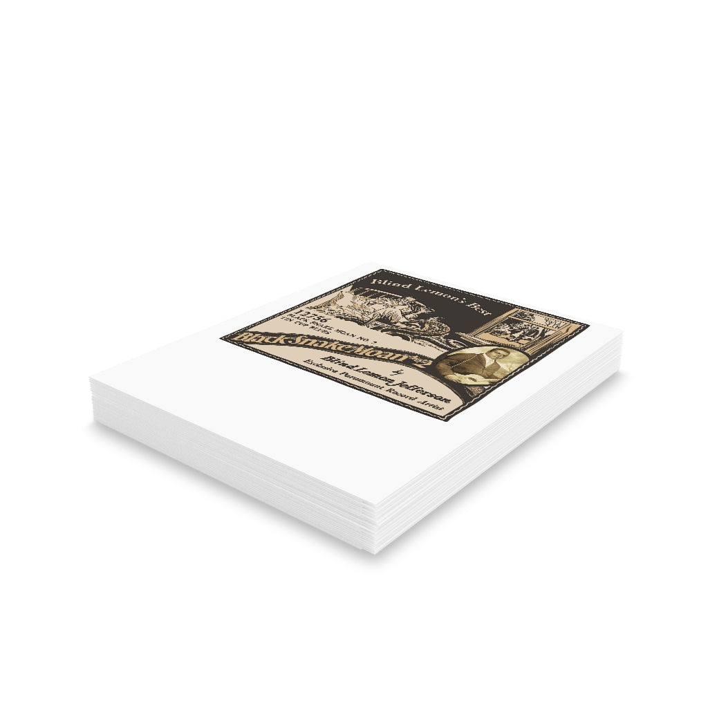 Blind Lemon Jefferson - Greeting cards (8, 16, and 24 pcs)