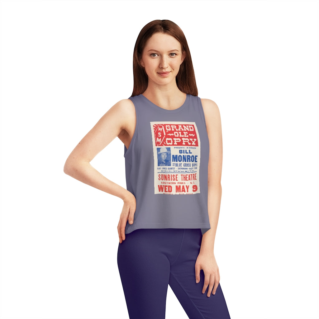 Bill Monroe - Women's Dancer Cropped Tank Top