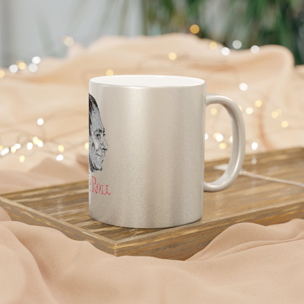 Jelly Roll Morton - Metallic Mug (Silver or Gold)