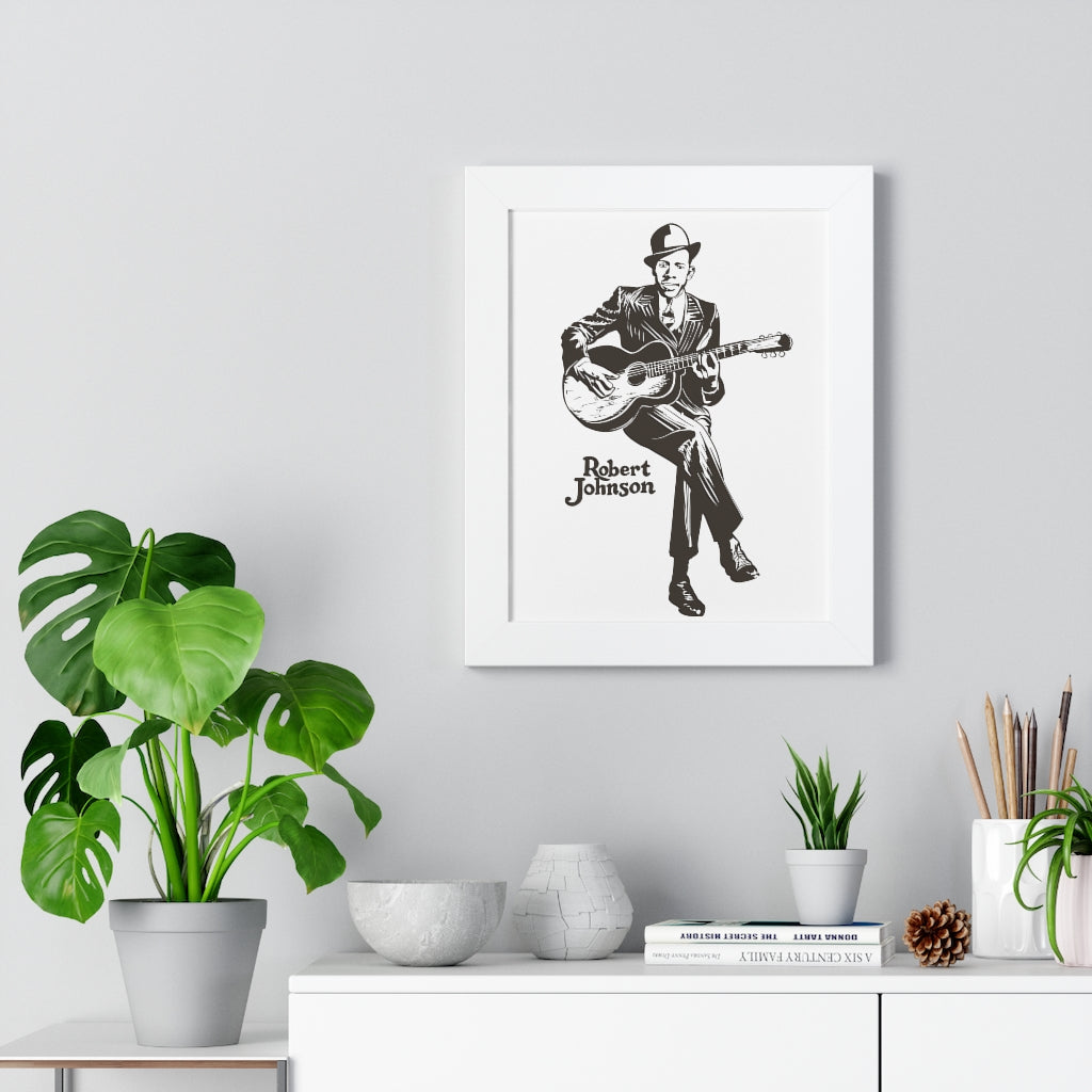 Robert Johnson - Framed Vertical Poster