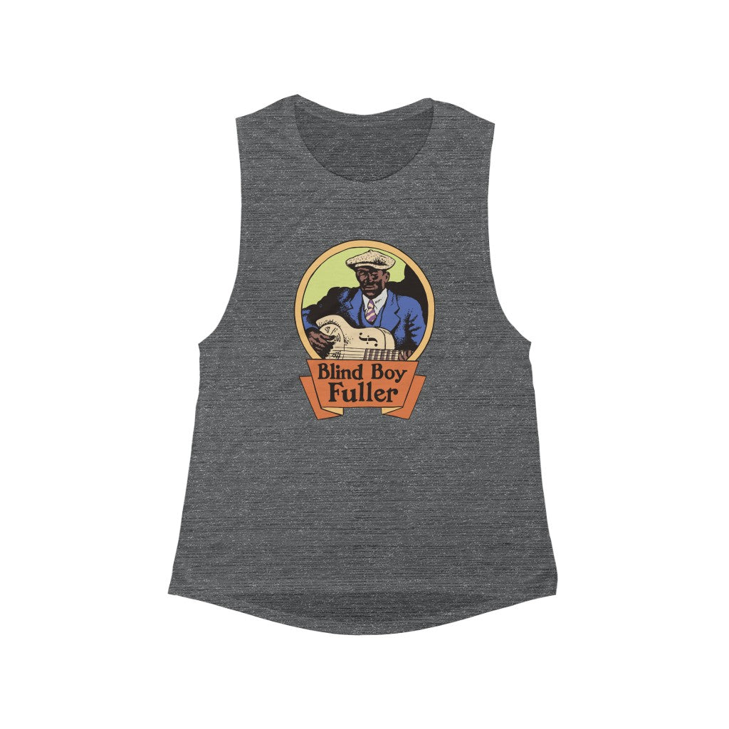 Blind Boy Fuller - Women's Flowy Scoop Muscle Tank