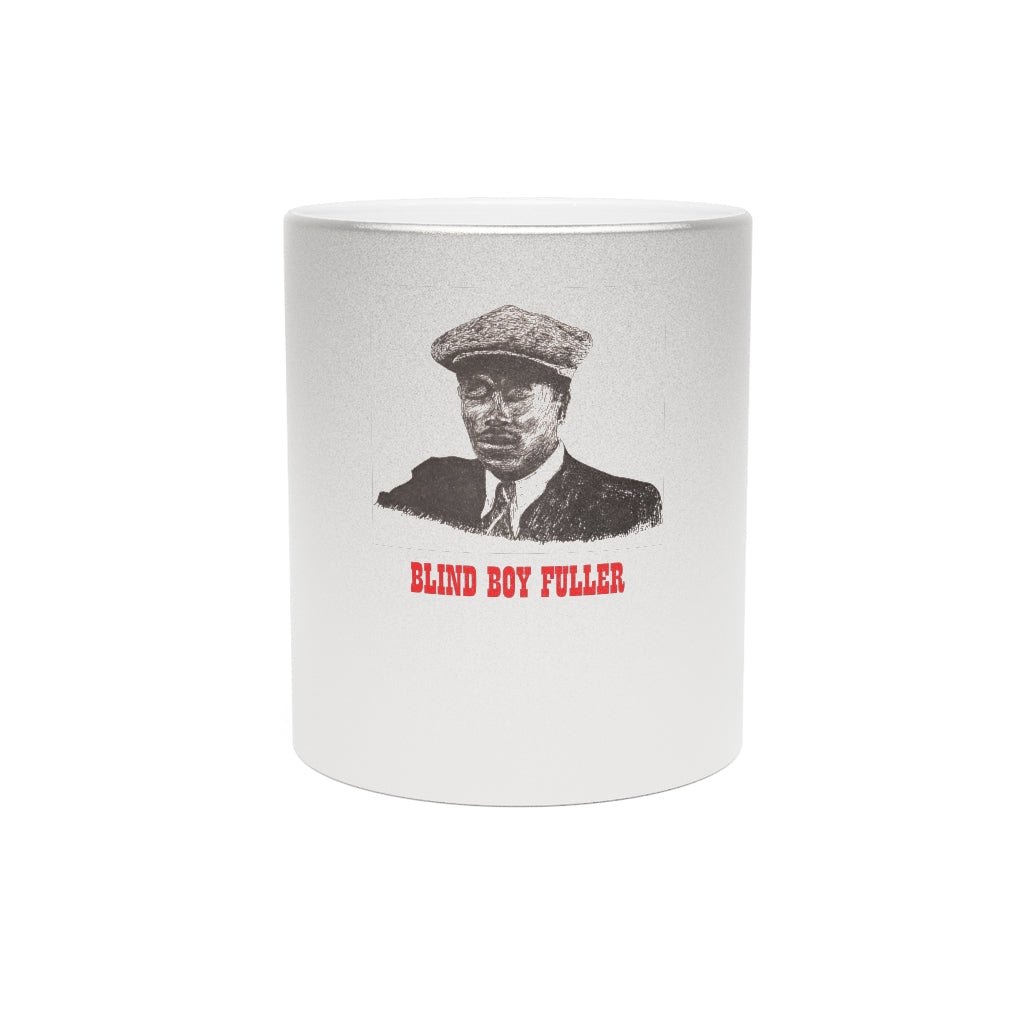 Blind Boy Fuller - Metallic Mug (Silver or Gold)