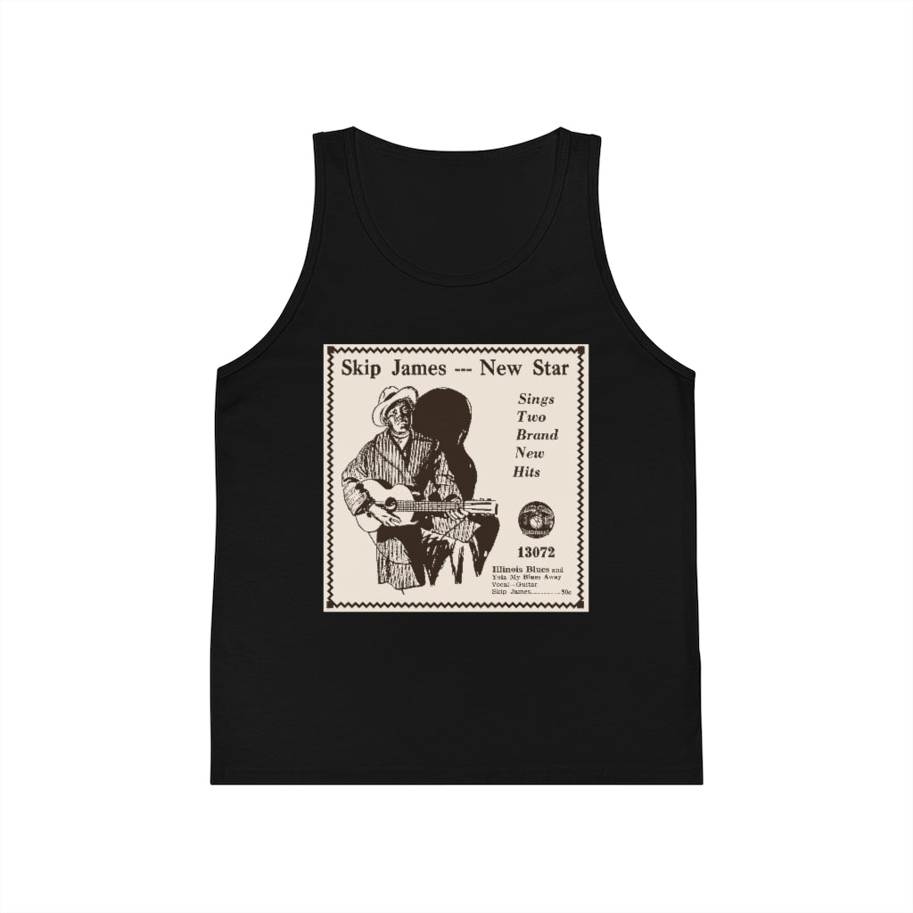 Skip James - Kid's Jersey Tank Top