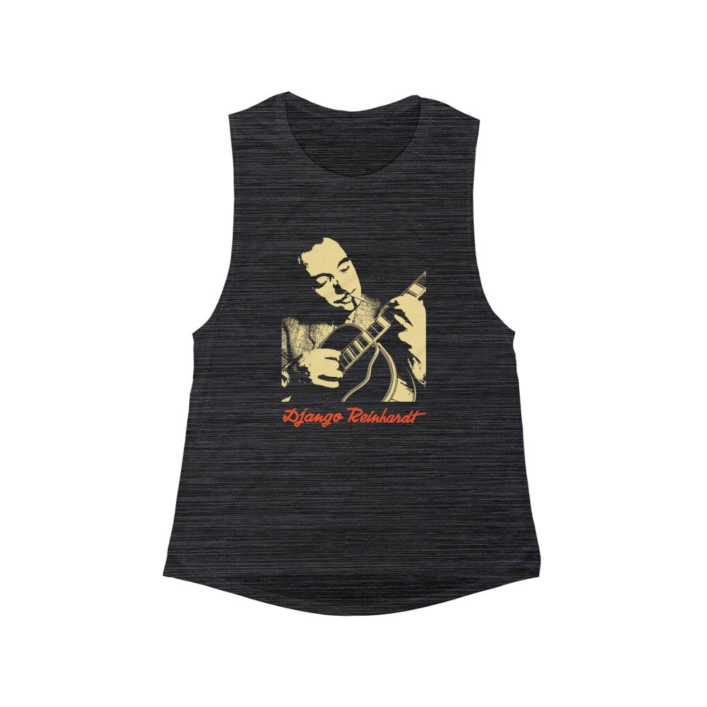 Django Reinhardt - Women's Flowy Scoop Muscle Tank