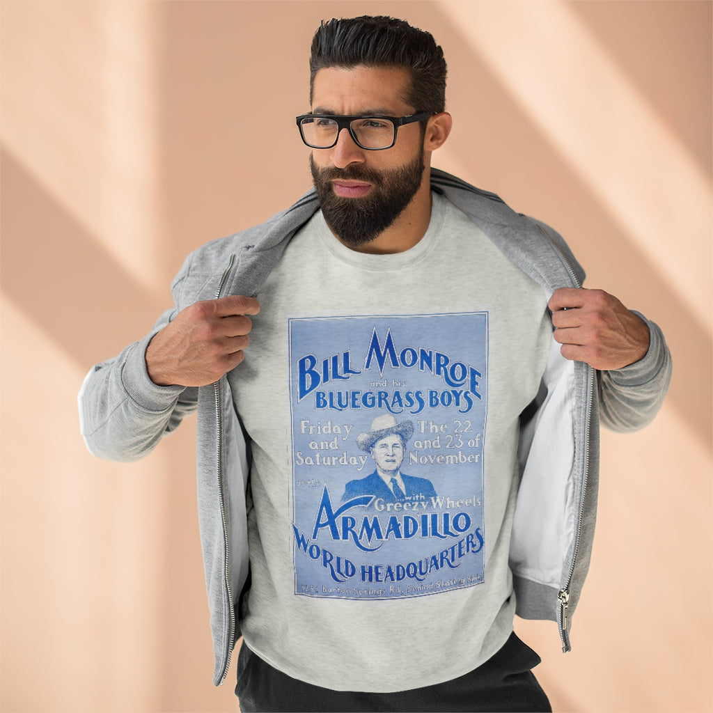 Bill Monroe - Unisex Premium Crewneck Sweatshirt