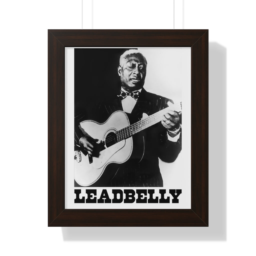 Leadbelly - Framed Vertical Poster