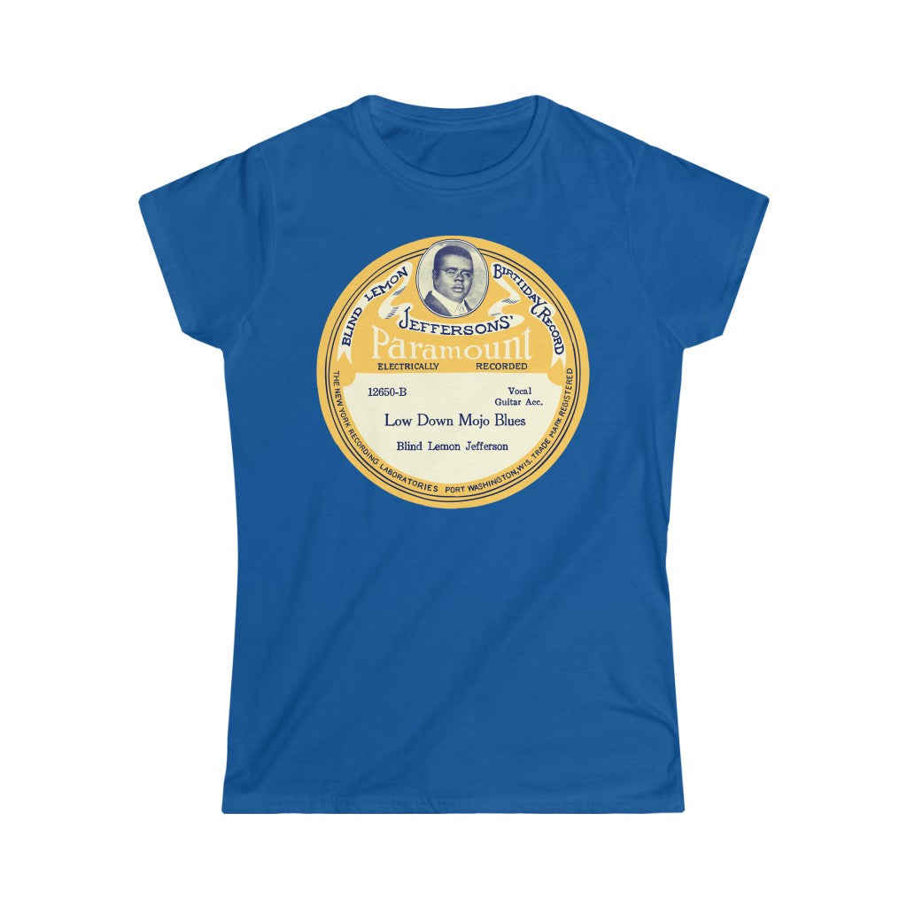 Blind Lemon Jefferson - Women's Softstyle Tee