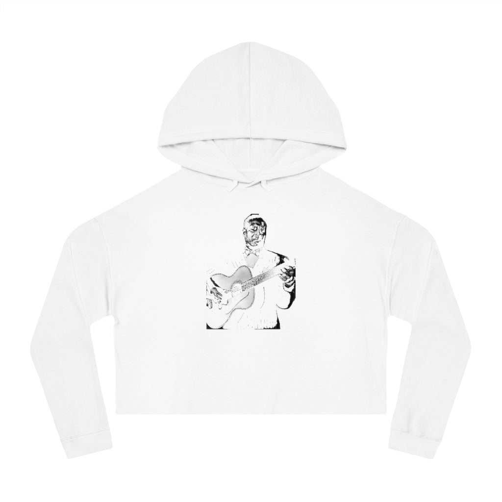 Leadbelly - Women's Cropped Hooded Sweatshirt