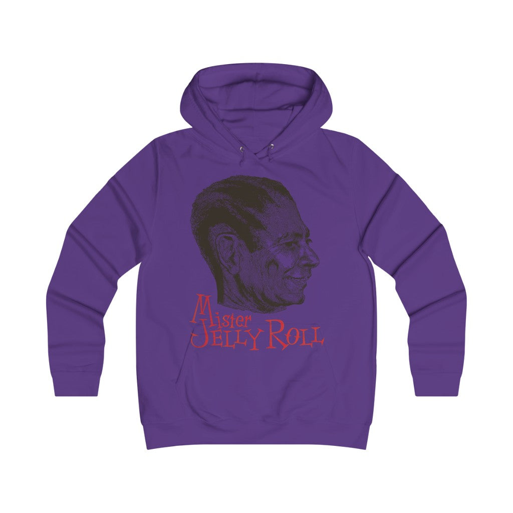 Jelly Roll Morton - Girlie College Hoodie