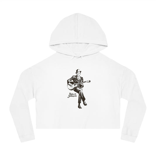 Robert Johnson - Women's Cropped Hooded Sweatshirt