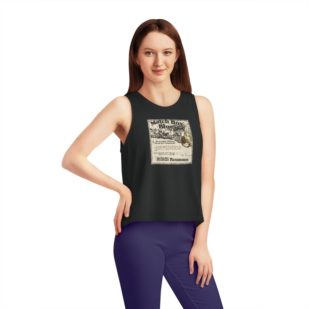 Blind Lemon Jefferson - Women's Dancer Cropped Tank Top