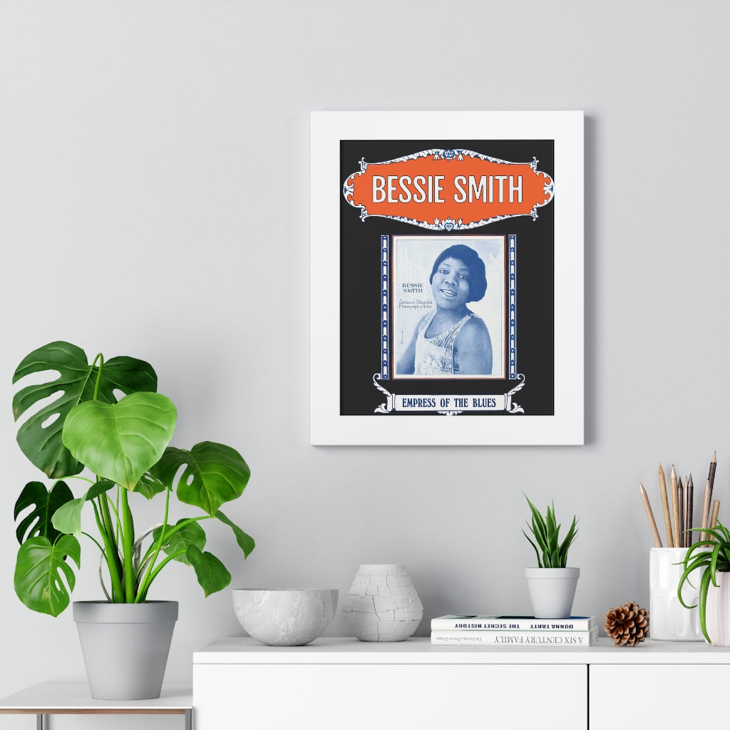 Bessie Smith - Framed Vertical Poster