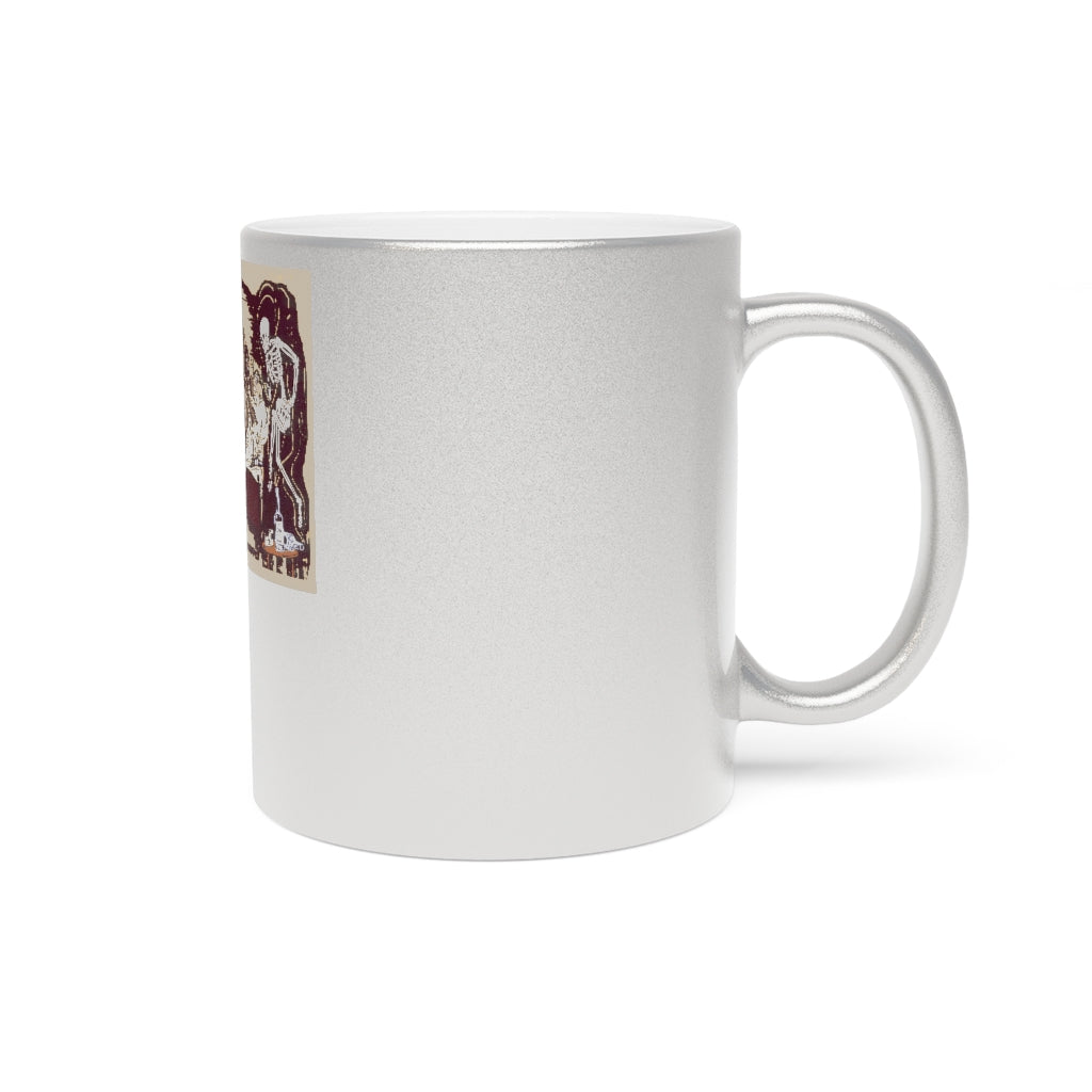 Skip James - Metallic Mug (Silver or Gold)