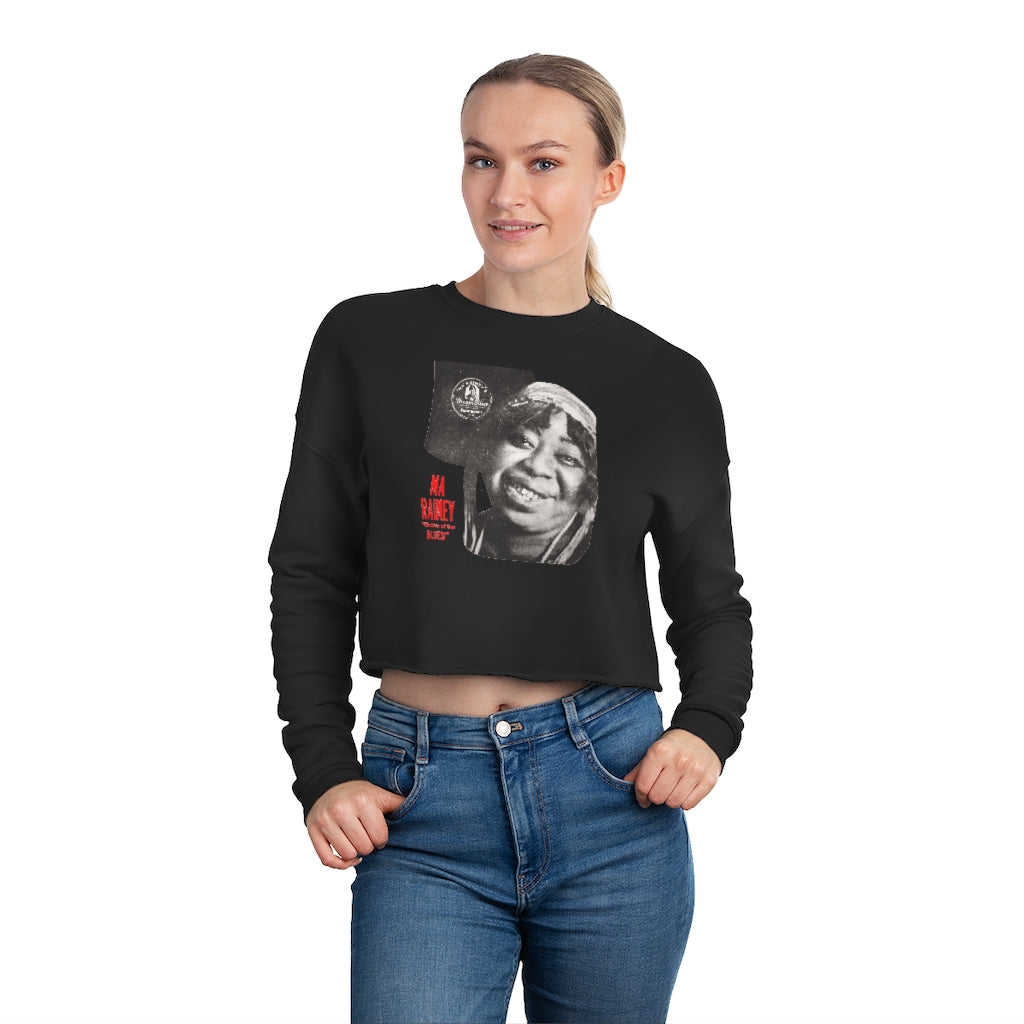 Ma Rainey - Women's Cropped Sweatshirt