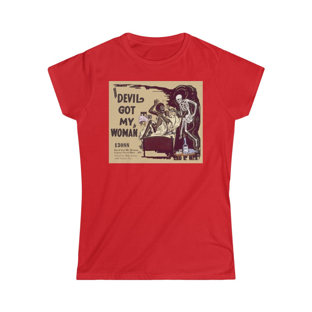 Skip James - Women's Softstyle Tee