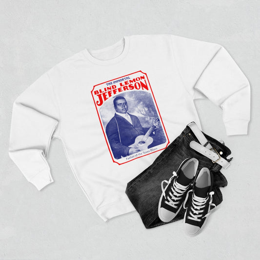 Blind Lemon Jefferson - Unisex Premium Crewneck Sweatshirt