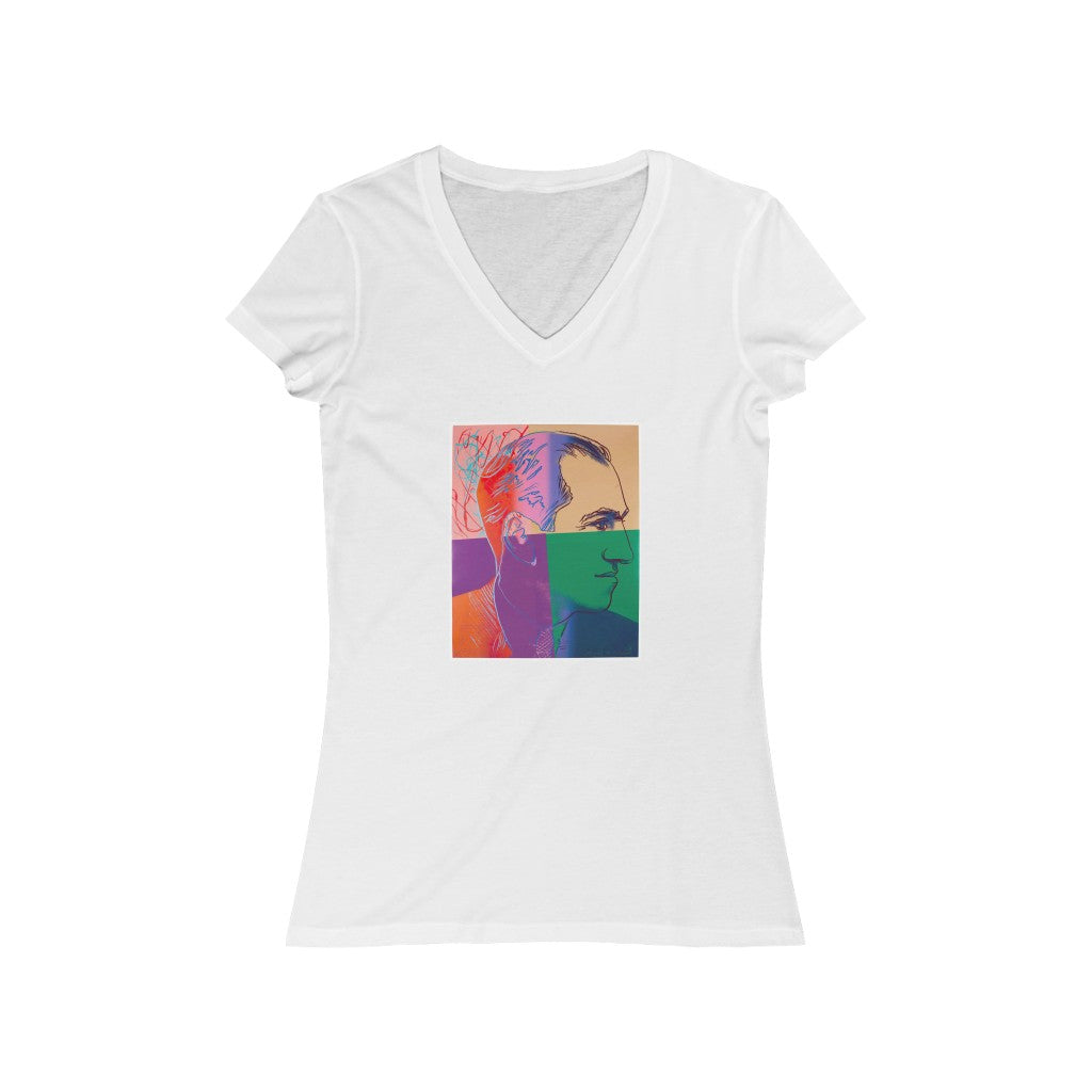 Gershwin - Women's Jersey Short Sleeve V-Neck Tee