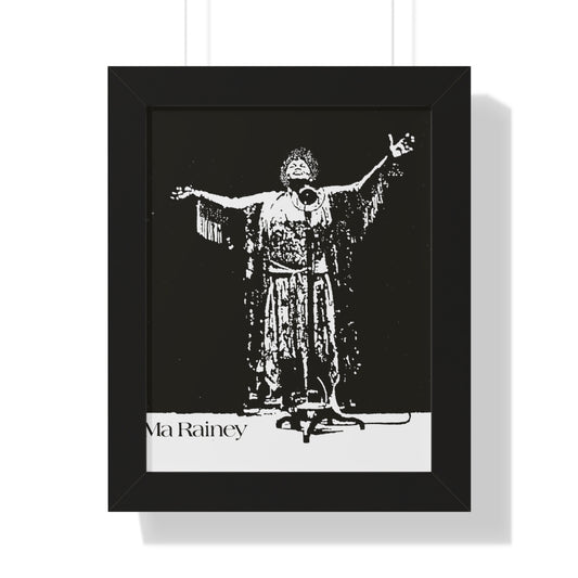 Ma Rainey - Framed Vertical Poster