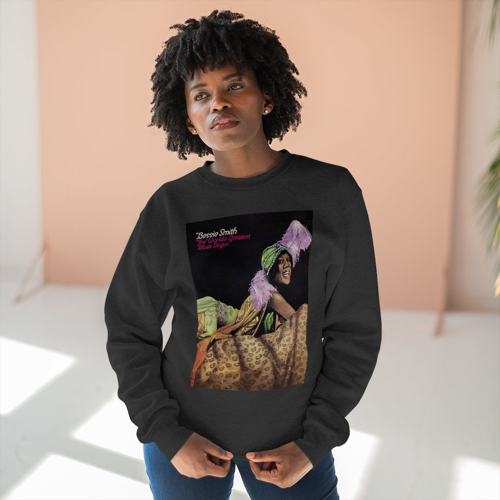 Bessie Smith - Unisex Premium Crewneck Sweatshirt