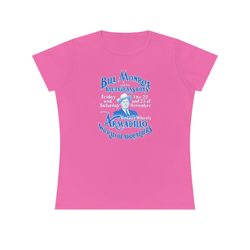 Bill Monroe - Ladies' Premium Cotton T-Shirt