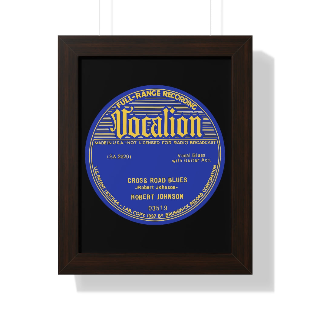 Robert Johnson - Framed Vertical Poster