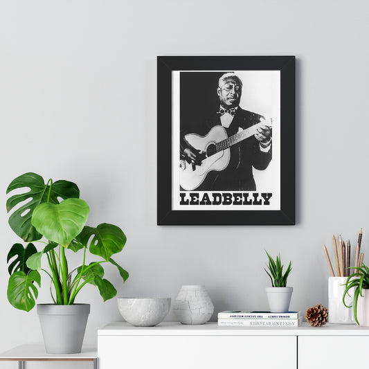 Leadbelly - Framed Vertical Poster