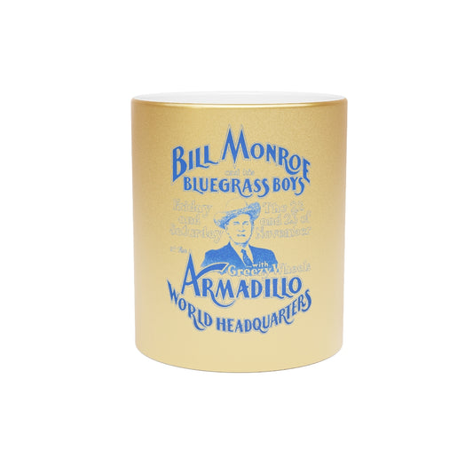 Bill Monroe - Metallic Mug (Silver or Gold)